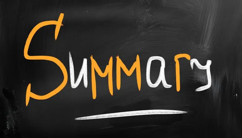  Difference Between Summary and Synopsis 